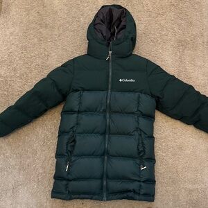 Columbia Forest Green Hooded Jacket